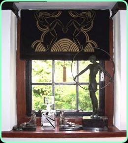 Art Deco soft furnishings