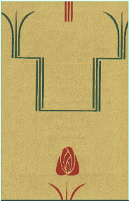 Deco Fleur Art Deco Fabric